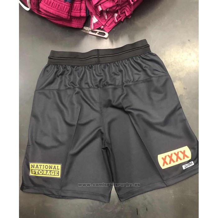 Pantalones Cortos Brisbane Broncos Rugby 2021 Gris